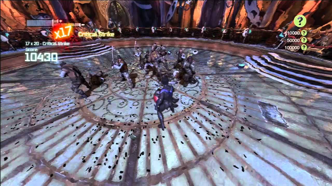 BATMAN ARKHAM CITY Nightwing 116X Combo смотреть онлайн