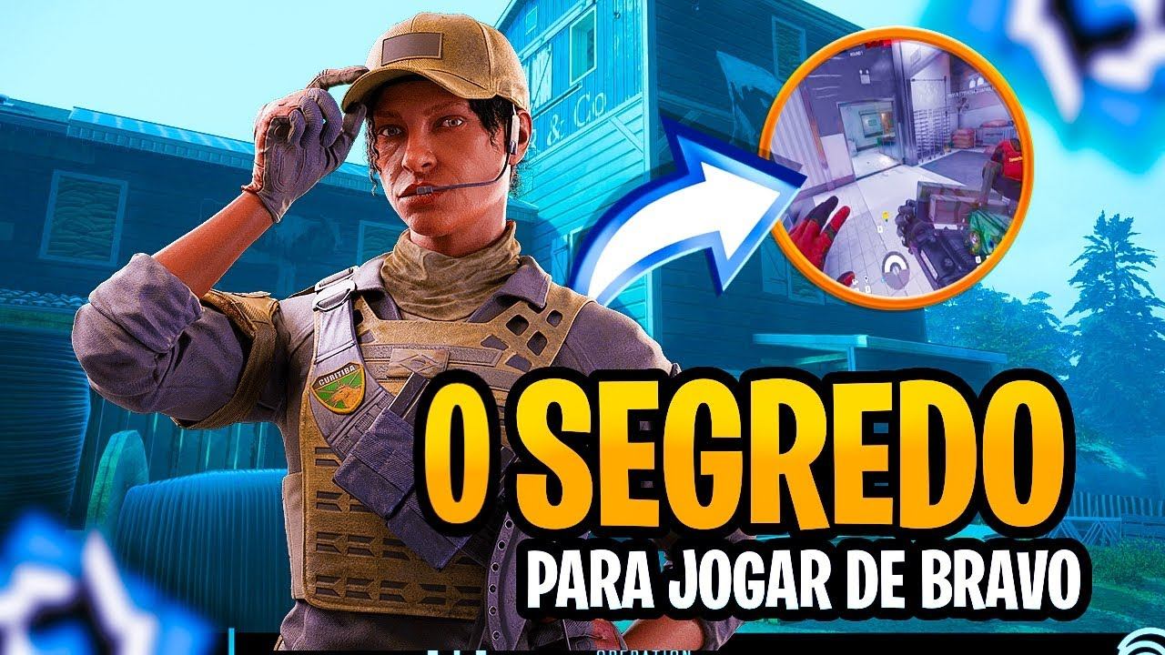 O SEGREDO PARA JOGAR DE BRAVA NO CHAMPION - Rainbow Six Siege смотреть онлайн