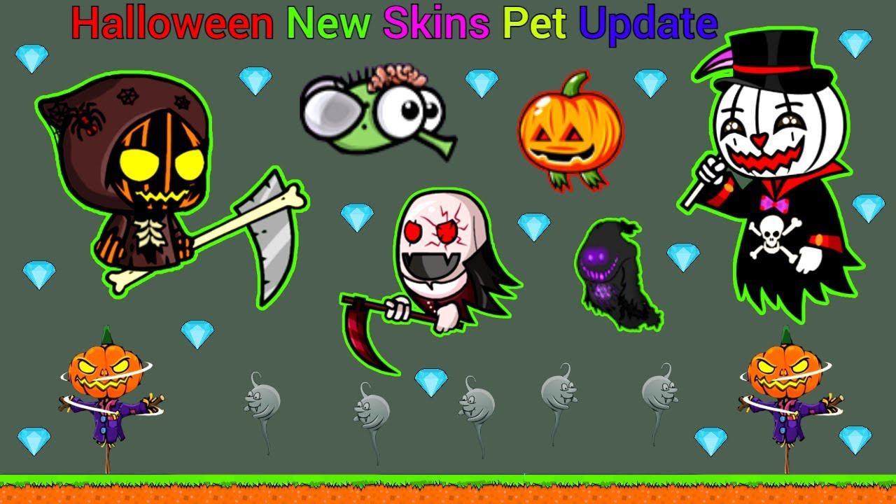Halloween Update New Reaper Skins Pet || All Animals Evolution || Gems (EvoWorld.io)