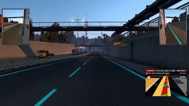Euro Truck Simulator 2 neon utakon 110-zel csapatva смотреть онлайн