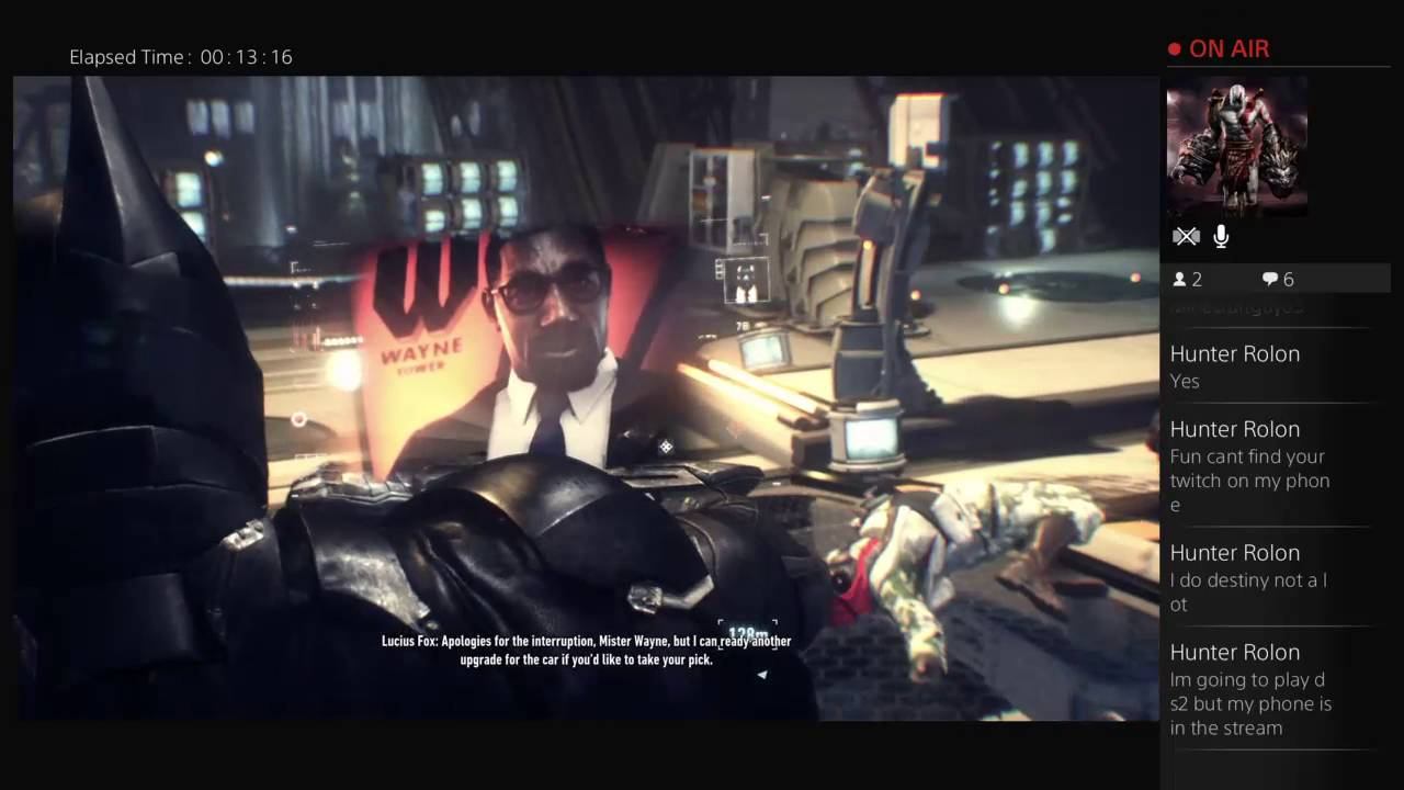 Batman Arkham Knight chat with friends смотреть онлайн
