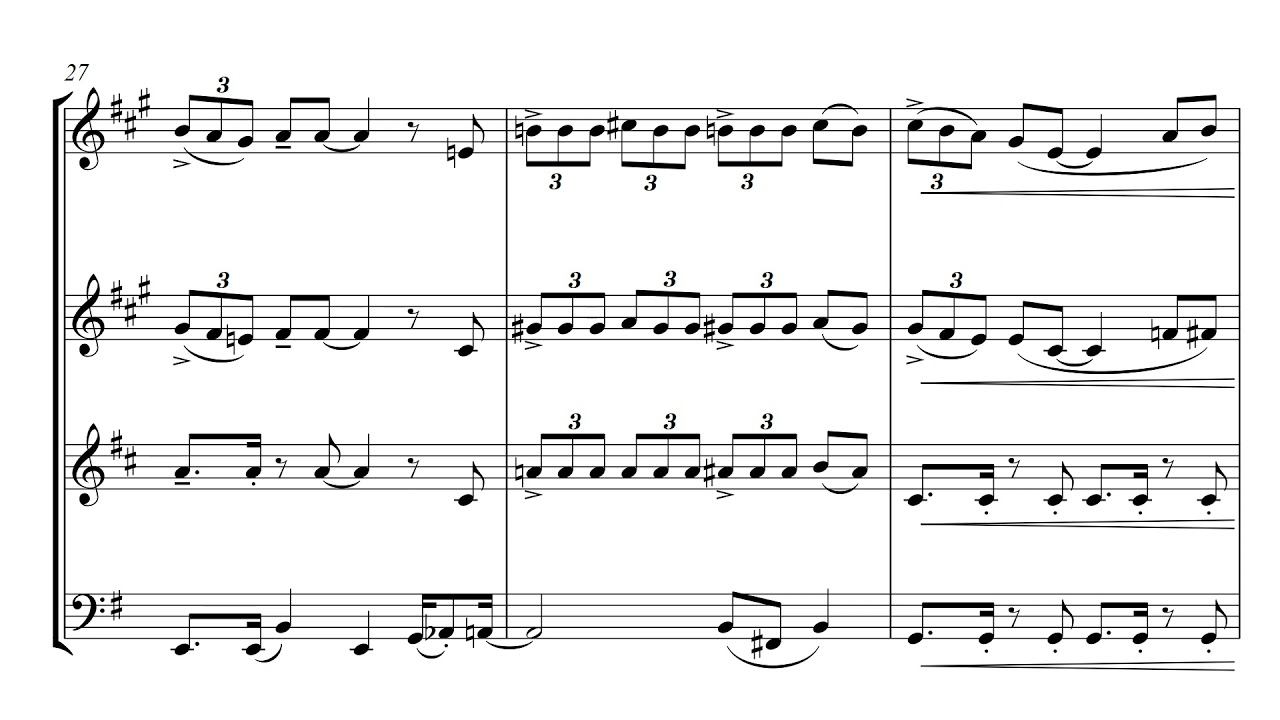 "Telepatia" - for Brass Quartet смотреть онлайн