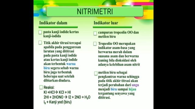 KULIAH ONLINE | NITRIMETRI (DIAZOTASI) | part 2 #kuliahonline #belajaronline смотреть онлайн