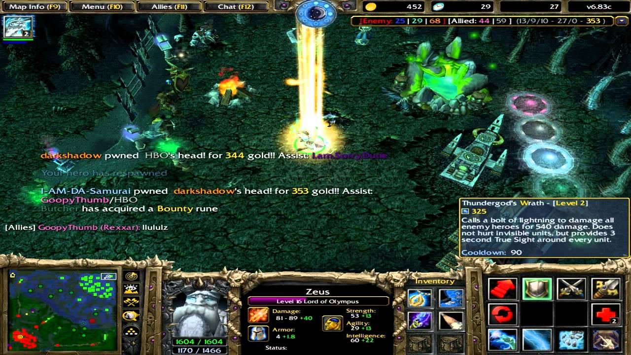 WC3 Record (DOTA)mod Map #1 Part 2 смотреть онлайн