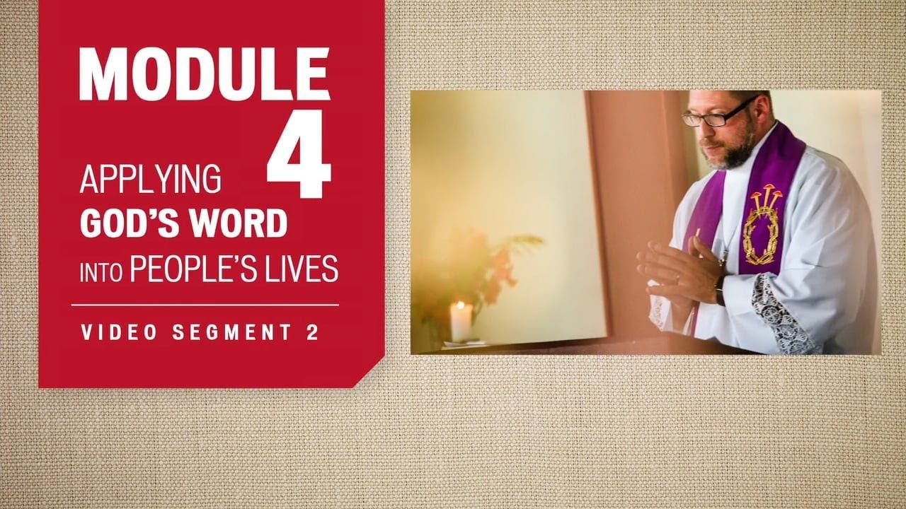 Preach the Word, Module Four: Segment 2 смотреть онлайн