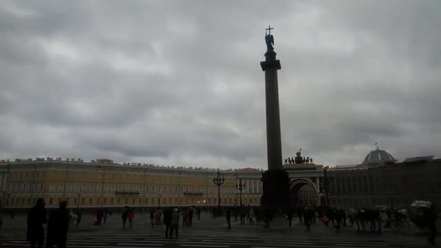 Санкт-Петербург. Дворцовая площадь. 30.09.2018. смотреть онлайн