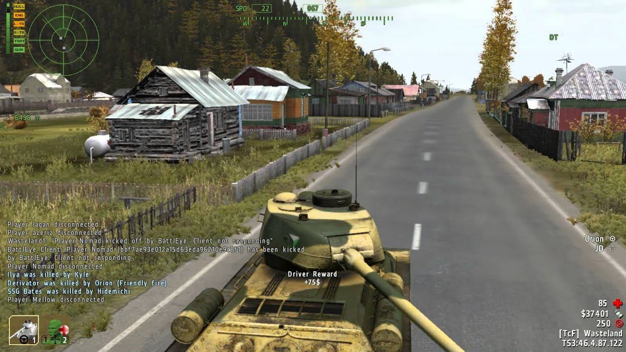 ArmA 2 Wasteland Glock VS T 55 05 24 2014 смотреть онлайн
