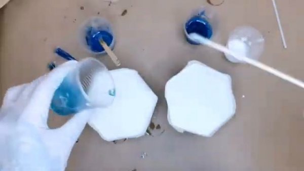 Resin art mini. Мастер-класс