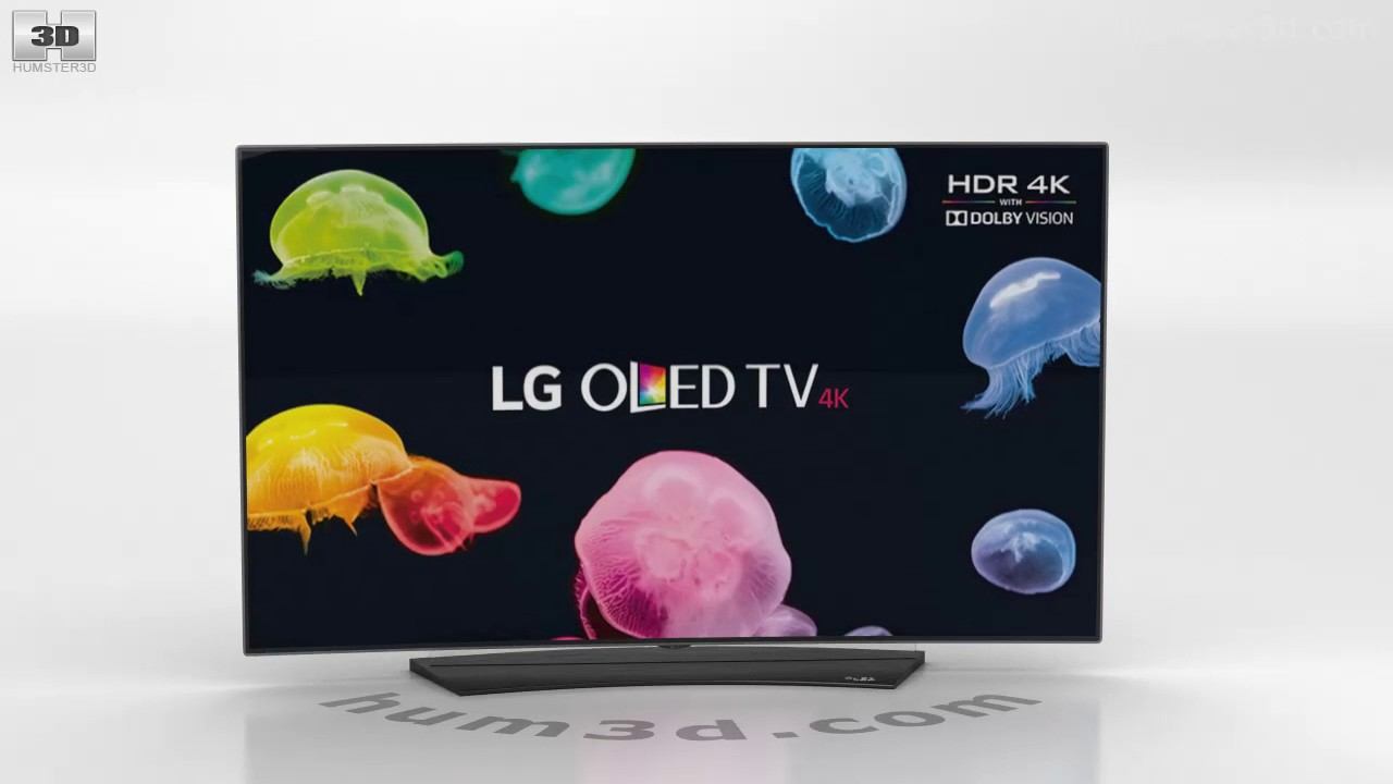LG 55'' OLED TV C6 OLED55С6V 3D model by 3DModels.org смотреть онлайн