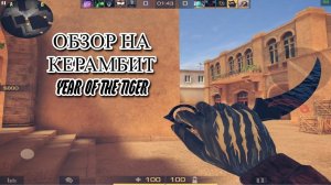 ОБЗОР НА КЕРАМБИТ YEAR OF THE TIGER ! STANDOFF 2