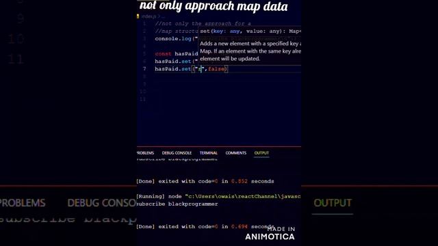 Objects are not the only approach for a map data structure in javascript смотреть онлайн