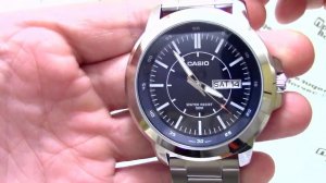 Часы Casio MTP-X100D-2E - видео обзор от PresidentWatches.Ru