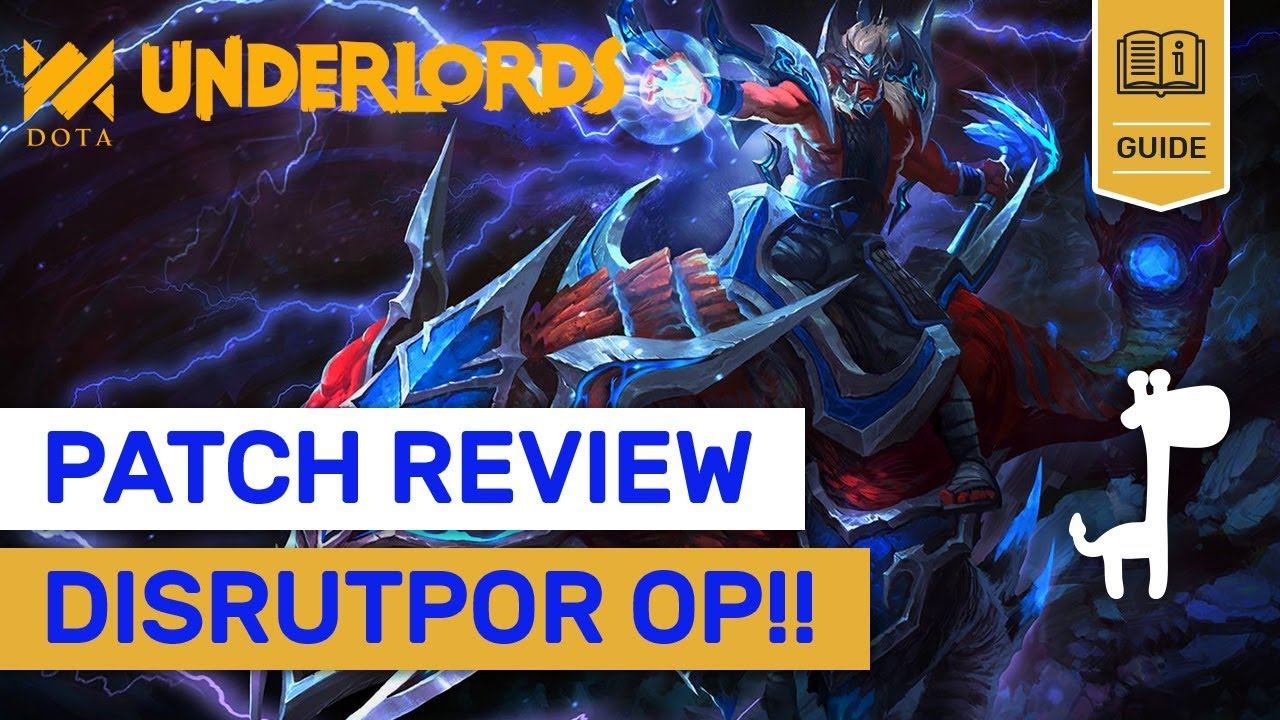 DISRUTPOR GOD TIER NOW!! Dota Underlords LATEST PATCH REVIEW! смотреть онлайн