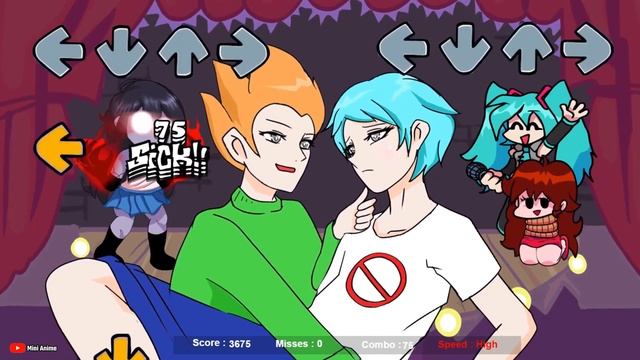 Friday Night Funkin' | Pico VS Boyfriend [Anime] [FNF Mod] смотреть онлайн