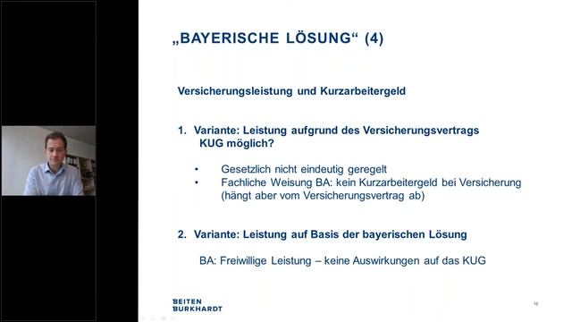 Betrieblicher Versicherungsschutz in der Corona-Krise смотреть онлайн