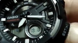 Casio AEQ-110W-1AVEF Настройка часов