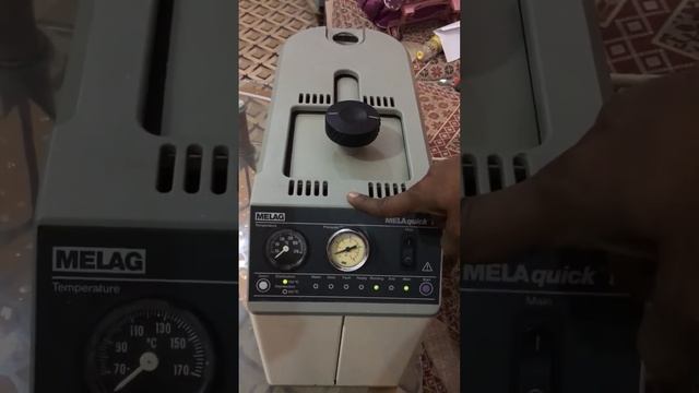 World Quickest Autoclave Melag Quick Autoclave. Mela Quick 12
