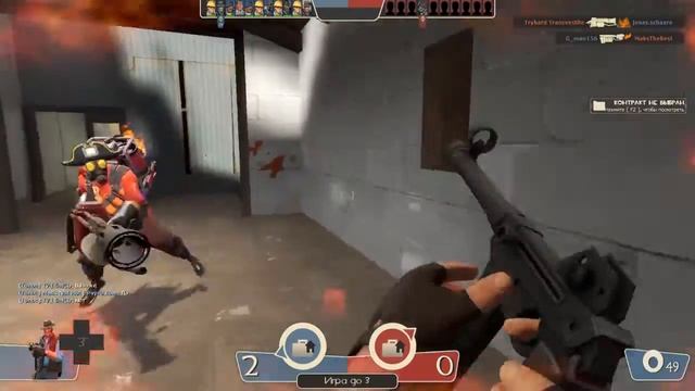 TEAM FORTRESS 2 КОСОЙ СНАЙПЕР смотреть онлайн