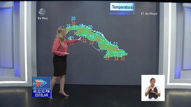 El Tiempo en Cuba: Tarde cálida con algunas lluvias en la mitad occidental смотреть онлайн