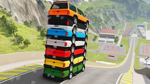 Мультики про машинки | Машины прыгают с рампы - Сборник № 73 🚔 Мир машинок 🚔