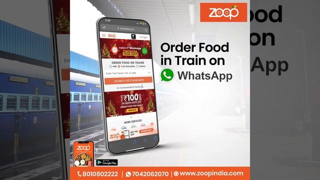Now order your food on the train on WhatsApp!! смотреть онлайн