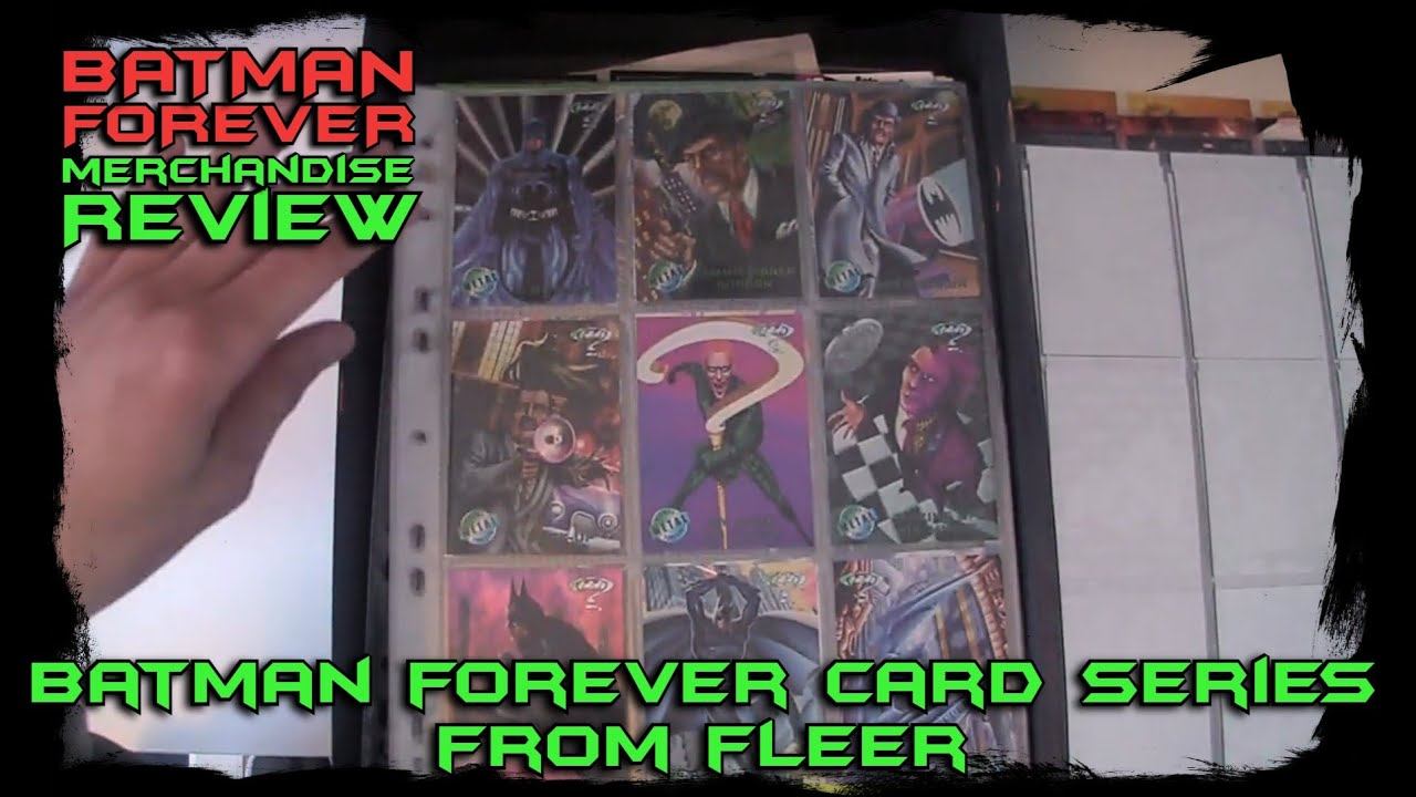 Batman Forever Merchandise Review - Card Series from Fleer смотреть онлайн