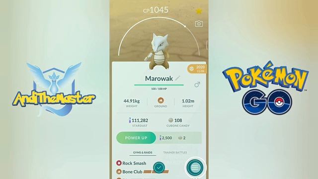 Pokemon Go: Evolving Cubone into Marowak & Preview of Alola Marowak смотреть онлайн