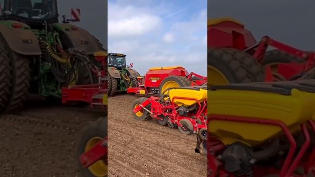 Vaderstad Tempo planting sugar beet смотреть онлайн
