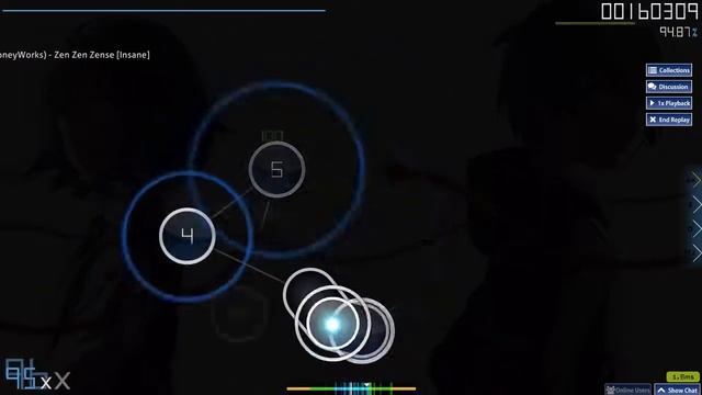 Gom (HoneyWorks) - Zen Zen Zense[Insane] смотреть онлайн