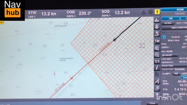 Расчет магнитного склонения с ECDIS смотреть онлайн