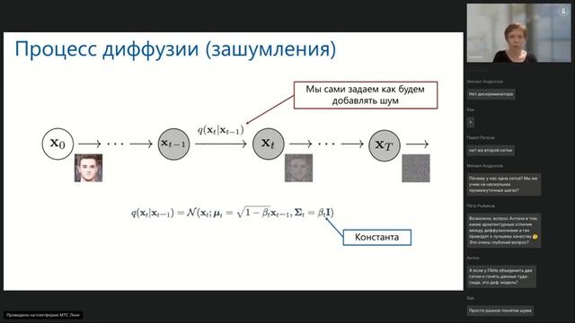 3 2 Диффузионные модели для генерации изображений смотреть онлайн