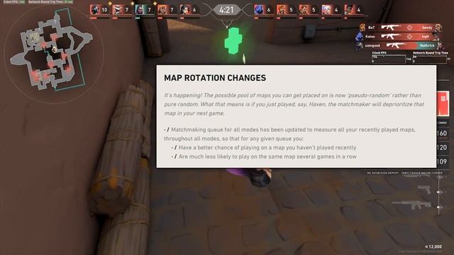 LEPŠÍ GUARDIAN A ZMĚNA ROTACE MAP | VALORANT PATCH NOTES 1.08 смотреть онлайн