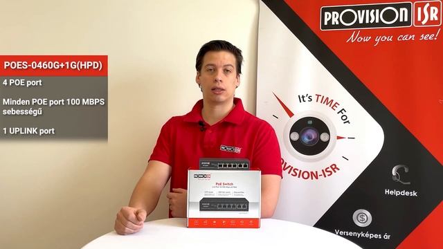 PoE switch, CCTV rendszerekhez, 4+1 portos10/100Mbps, 4 letöltési port смотреть онлайн