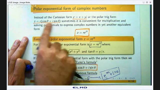 Polar exponential form of a complex number смотреть онлайн