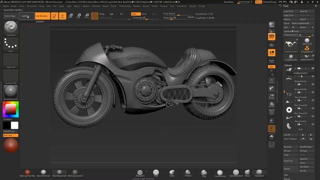 Create Hard Surface Models All Inside ZBrush, This Course Is Fast Pace So Be Prepared!
