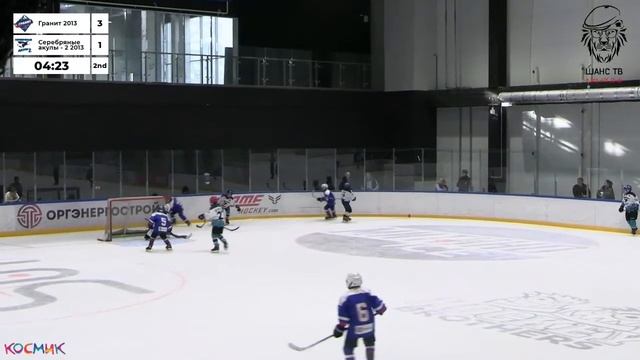 Гранит - Серебряные акулы - 2 | СК "Митино Айс" | ЧЕМПИОНАТ HOCKEY CHANCE 2013 г.р. | 21.04.2024 смотреть онлайн