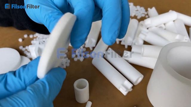 PP/PE/PTFE/Glass Fiber Sintered Plastic Filters with 0.1μm to 50μm Filtration Accuracy смотреть онлайн