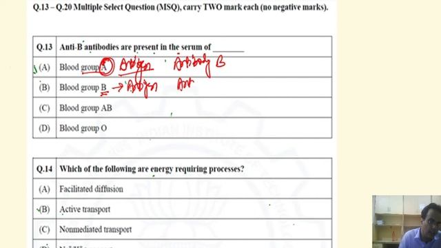 GATE 2021-Biochemistry-Complete Solution смотреть онлайн