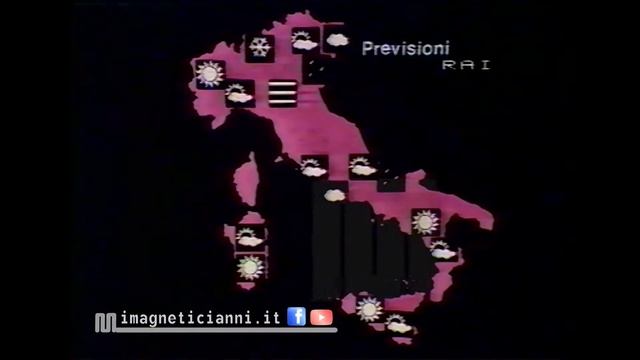 1983 Rai Rete2 il tempo domani previsioni meteo del 25 gennaio смотреть онлайн