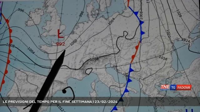 LE PREVISIONI DEL TEMPO PER IL FINE SETTIMANA | 23/02/2024 смотреть онлайн