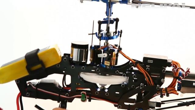HeliPal.com - Helicox TG-1 Auto-Stabilizing 3-Axis Gyro on Storm 450 3G Movement Test смотреть онлайн
