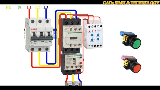 How to wire a XJ3-D ( Brand CHINT ) - Phase Failure and Phase Sequence Protective Relay ( Device ) смотреть онлайн