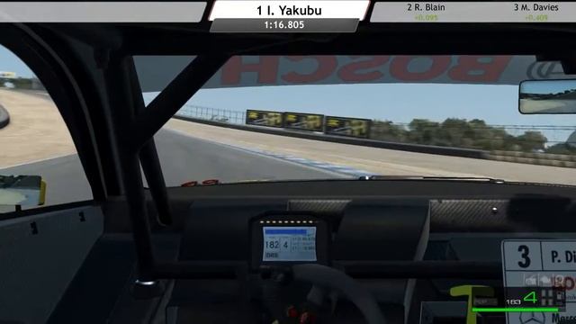 R3E Leaderboard | MERCEDES DTM 2016 @ Laguna Seca 1:16.661 смотреть онлайн