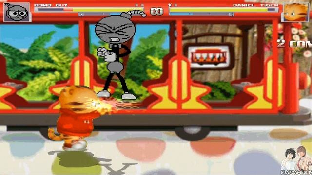 M.U.G.E.N BATTLES | Bomb Guy vs Daniel Tiger смотреть онлайн