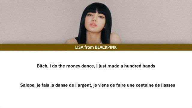 LISA - MONEY Traduction français VOSTFR (Color Coded Lyrics French) смотреть онлайн