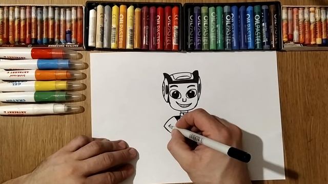 Рисуем Эл-Джея из ВСПЫША/Новая серия про Вспыша/Урок Рисования/We draw El-Jay from the cartoon Flash смотреть онлайн
