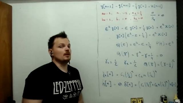 SINAIS E SISTEMAS: EXERCÍCIO SOBRE RESPOSTA IMPULSIVA DE SISTEMAS DISCRETOS смотреть онлайн