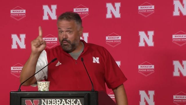 Nebraska football: Matt Rhule previews fall camp смотреть онлайн