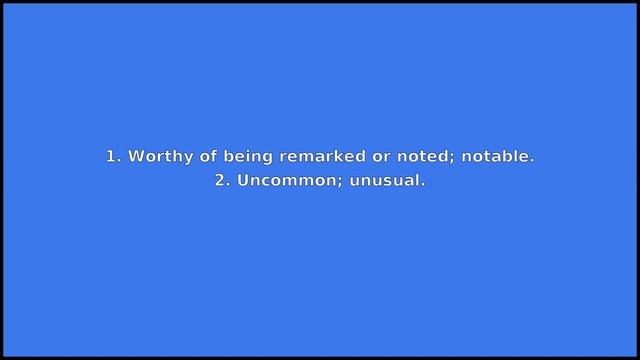 REMARKABLE - Meaning and Pronunciation смотреть онлайн