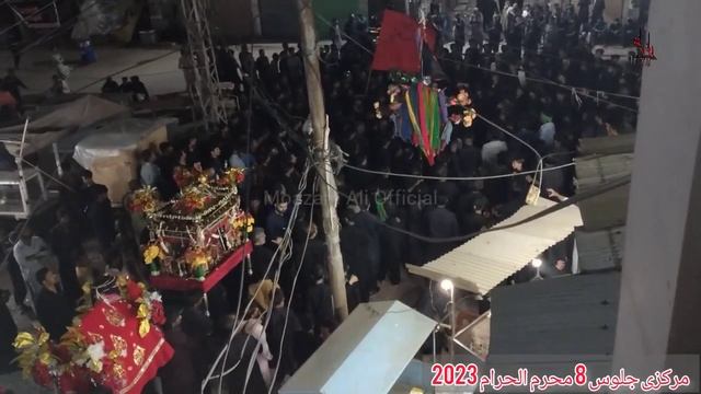 Markazi Matmi Juloos | 8 Muharram | 2023 | 1445 | Matiari Sindh | @MoazamAli110 смотреть онлайн